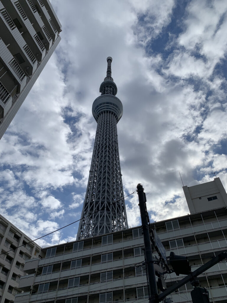 スカイツリーまであと少し